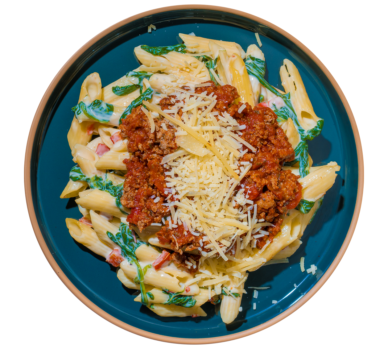 A beautifully plated fresh pasta dish — an example of ReBuilt's chef-quality meals made without seed oils